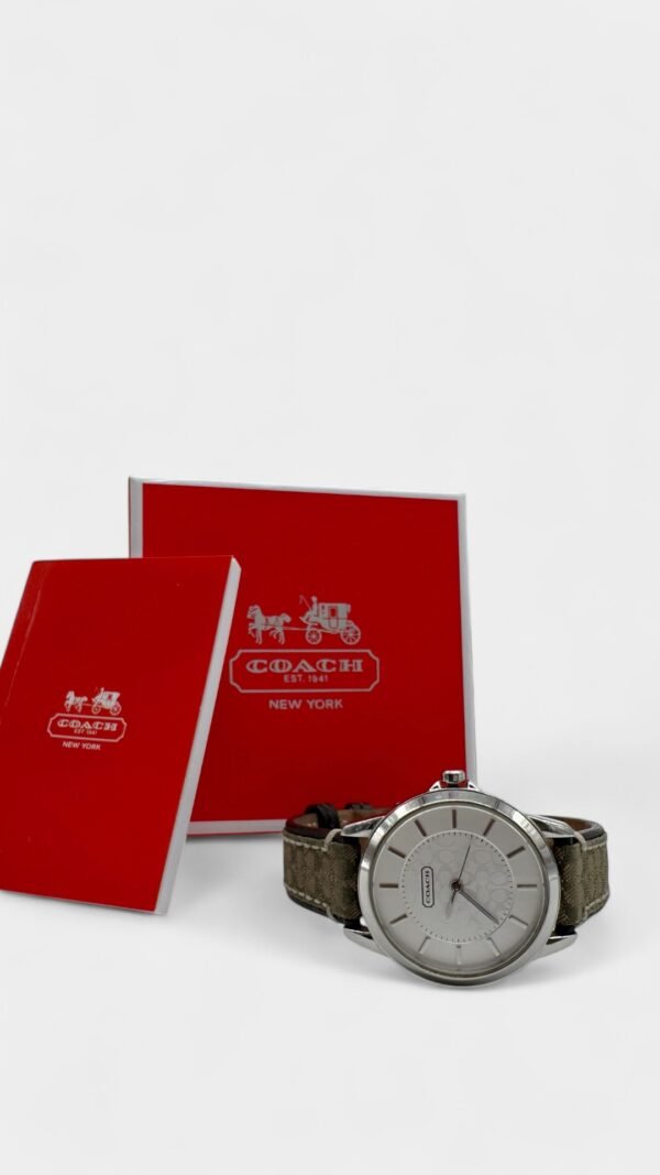 COACH - LEATHER QUARTZ WATCH - Image 2